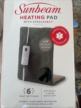 Sunbeam Heating Pad with Controller